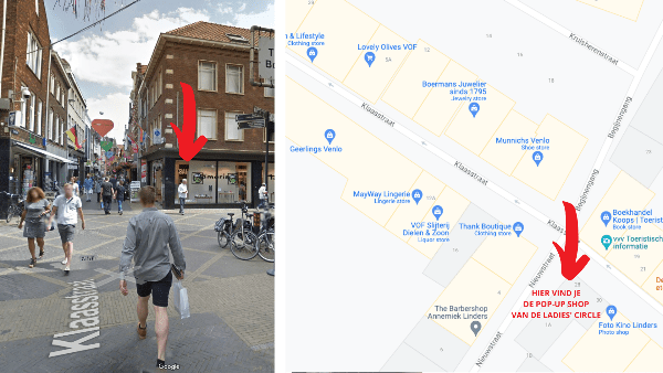 pop-up shop Venlo