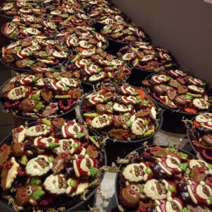 Schaaltje heerlijke kerstchocolade